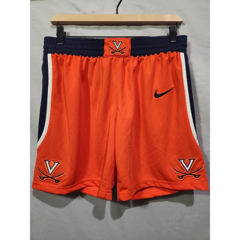 Nike Virginia Cavaliers Elite Enforcer Basketball Short‎ Women's M Orange AV2186